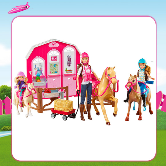 Toys R Us Travel the World with Barbie Pink Passport Milled