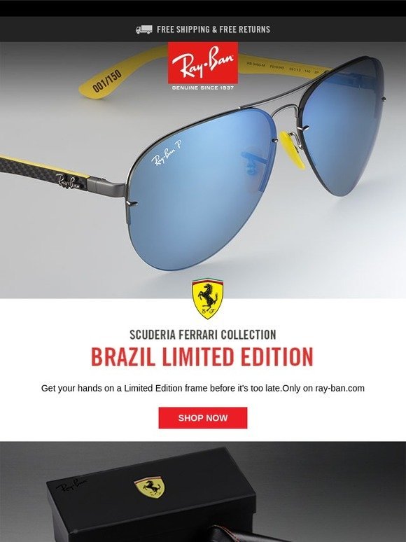 Ray-Ban: Scuderia Ferrari Collection 