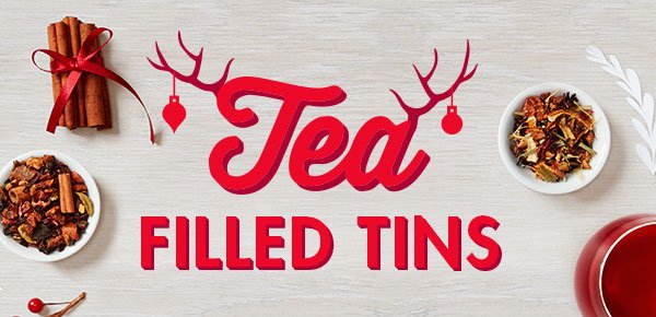 Tea-Filled Tins