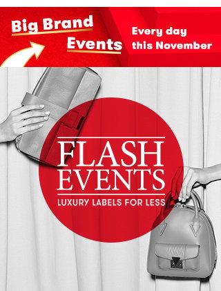 flash events - shop now