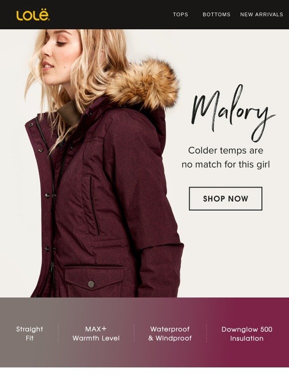 lole malory jacket canada