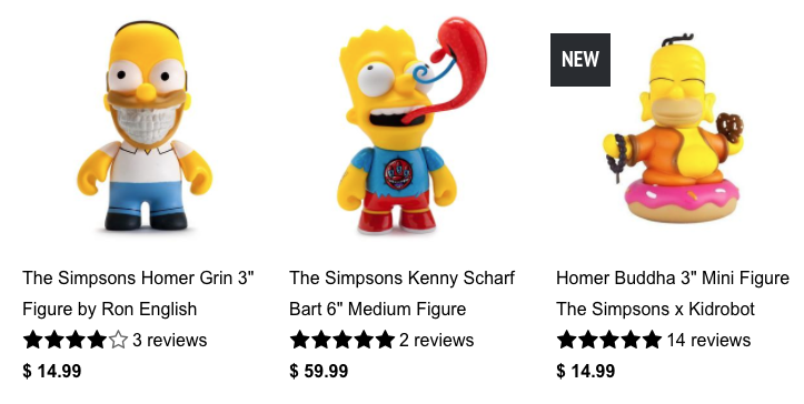Kidrobot 1 シンプソンズKenny Scharf Bart 6 インチフィギュア 2 利用