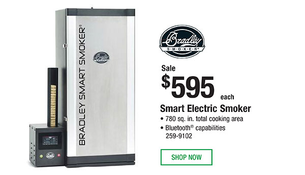 Bradley Smoker® Smart Electric Smoker