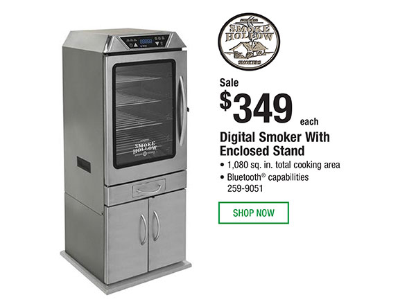 Smoke Hollow® Digital Smoker With Enclosed Stand