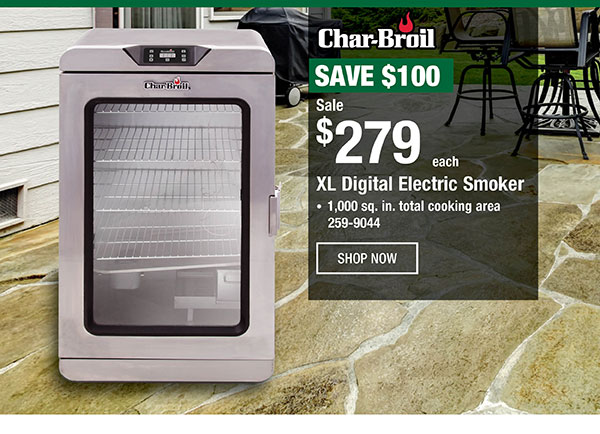 Menards FLASH SALE Smokin Deals on Electric Smokers Milled