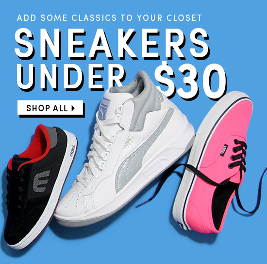 cheap vans shoes under $30