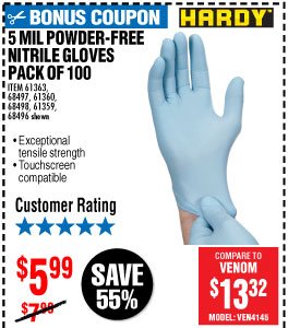 Harbor Freight Tools Attention Your Bonus Coupons Are Here Milled