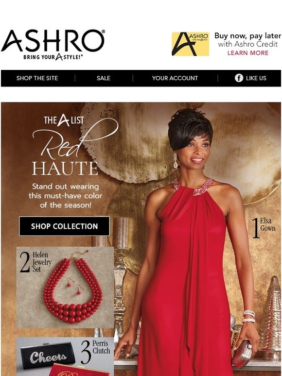 ashro red dresses