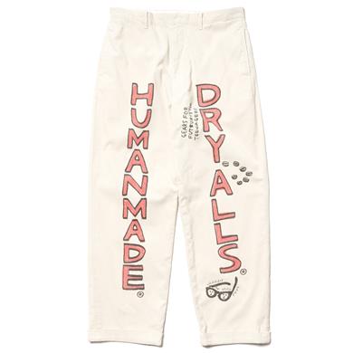 最旬トレンドパンツ MADE HUMAN KAWS PANTS PRINT CORDUROY ワーク 