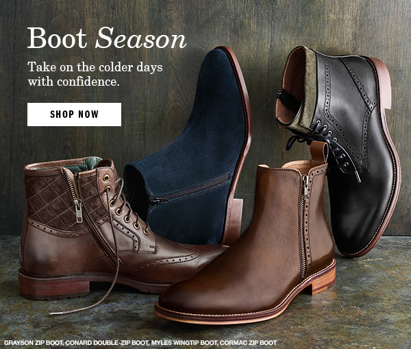 johnston and murphy grayson zip boot