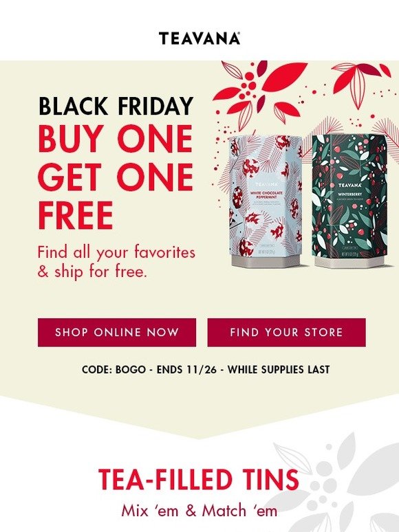 Our Biggest BOGO Ever!