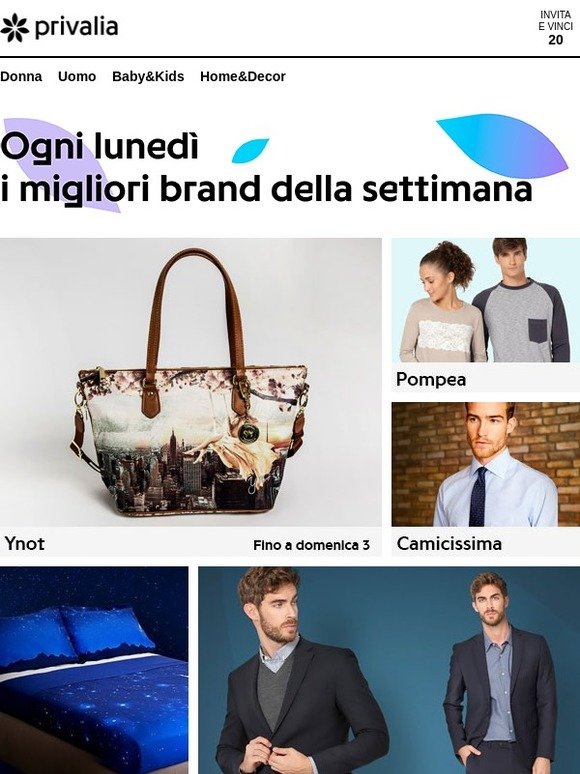 Speciale YNOT: sconto borse e zaini per la primavera e l'estate