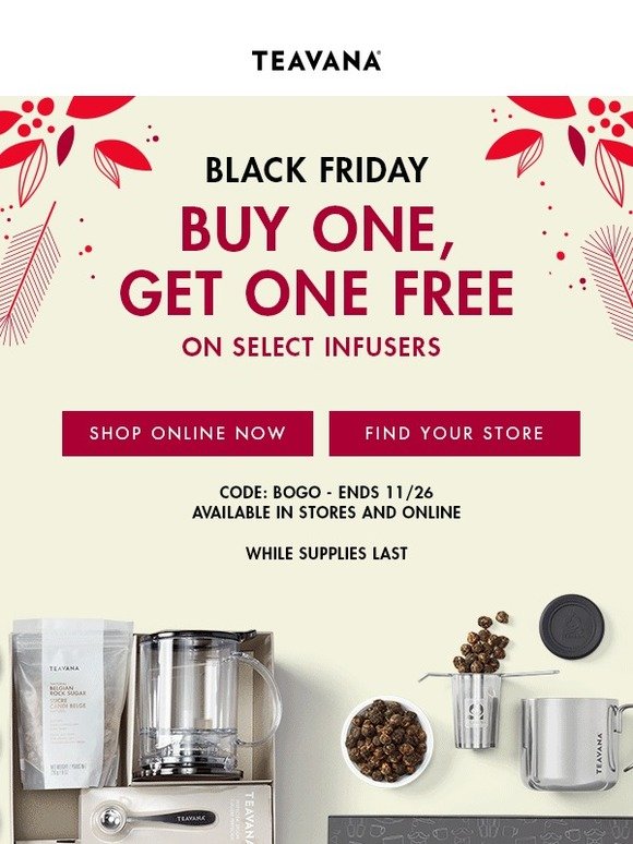Black Friday Is On