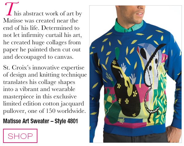 Art Sweaters - St. Croix Collections