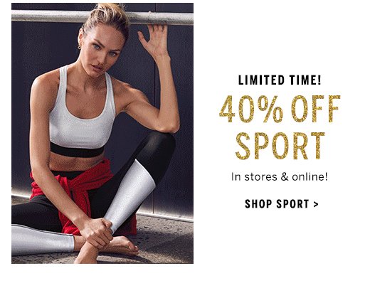 Victoria's Secret: LAST DAY! 40% off anything you love in stores | Milled