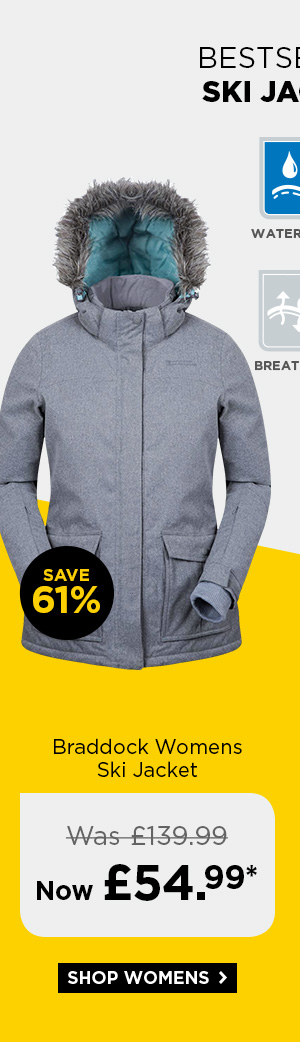 braddock womens ski jacket