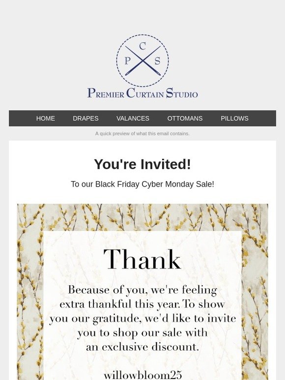 You're Invitation
