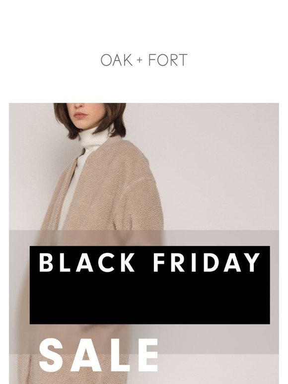 Oak Fort Black Friday Sale Starts At Midnight Online Up To 70 Off Milled