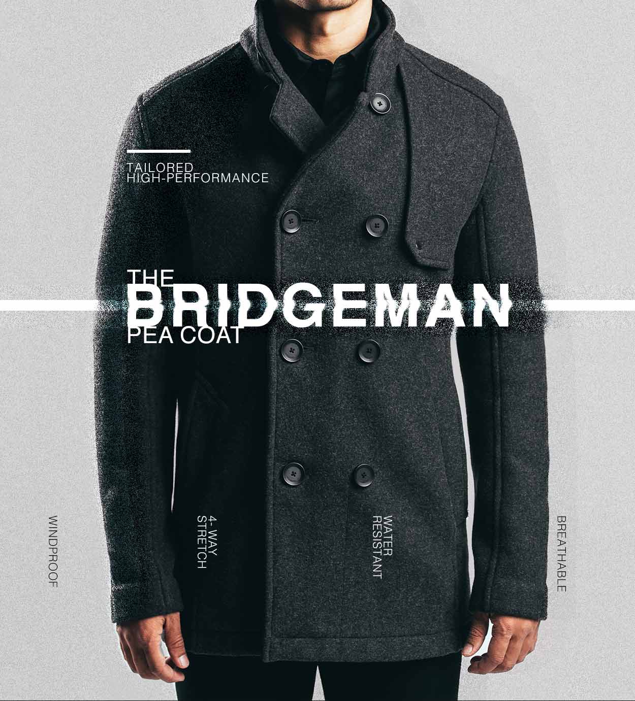 Mission Workshop: [New] The Bridgeman Pea Coat | Milled