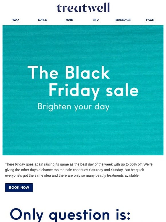 Black Friday sale | up to 50% off
