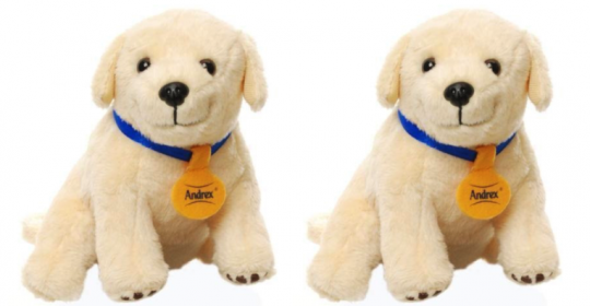 MagicFreebies Free Andrex Puppy Soft Toy Milled