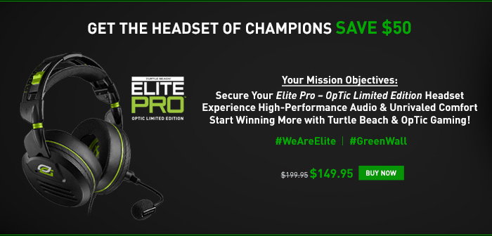 turtle beach elite pro optic limited edition gaming headset