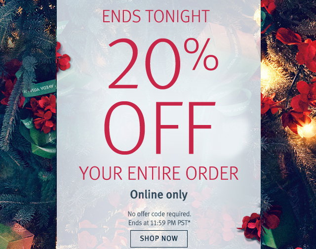 Aveda 20 Off! Cyber Monday just got a lot BIGGER! Milled