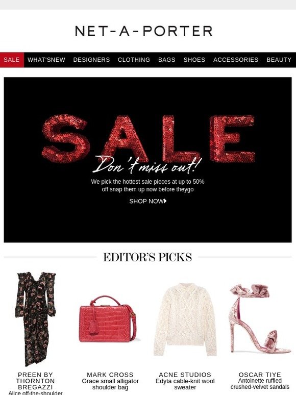 NetAPorter Best of sale Snap up our editor's favorite coats