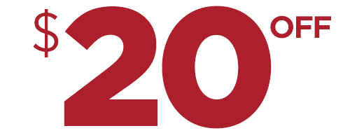 $20 OFF