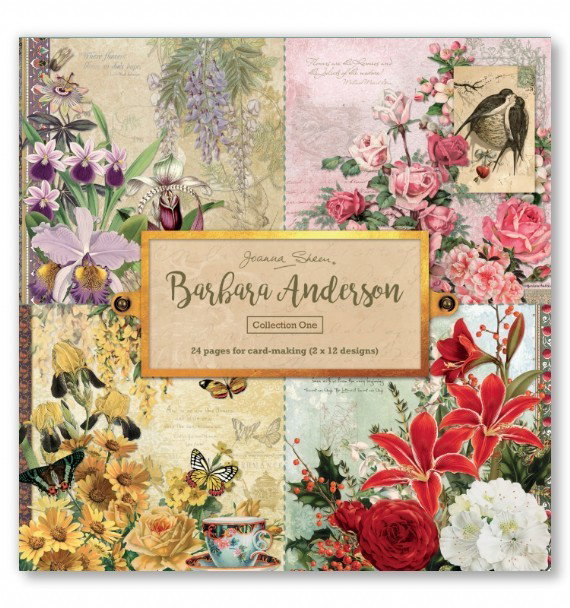 Image of Joanna Sheen, Barbara Anderson 8 x 8 Cardmaking Collection Pad - Collection One