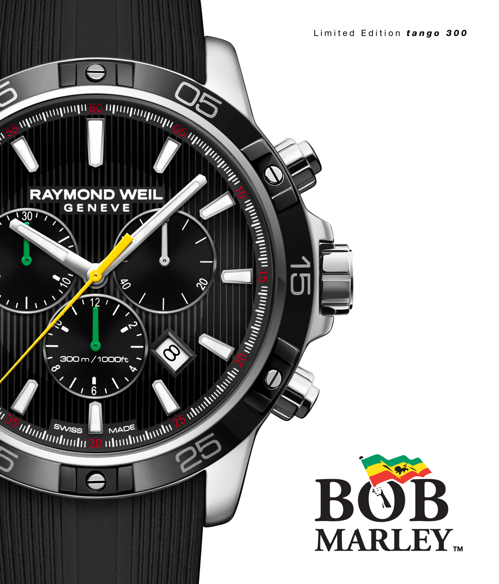 raymond weil tango bob marley