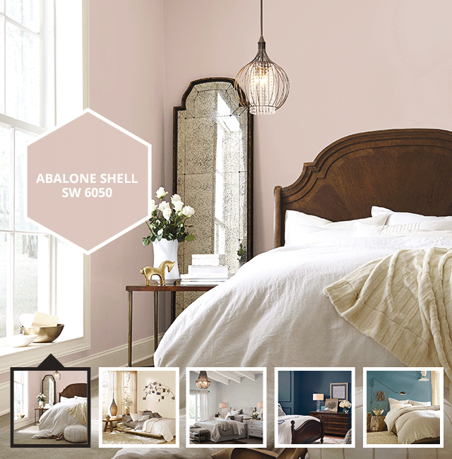 Sherwin Williams Home 5 colors for a more satisfying slumber! Milled