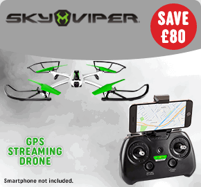 Sky Viper Streaming Drone with GPS