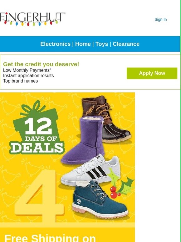Fingerhut Fingerhut ENDS TONIGHT Free Shipping on Shoes Milled