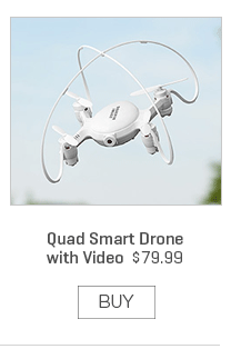 sharper image quad smart drone