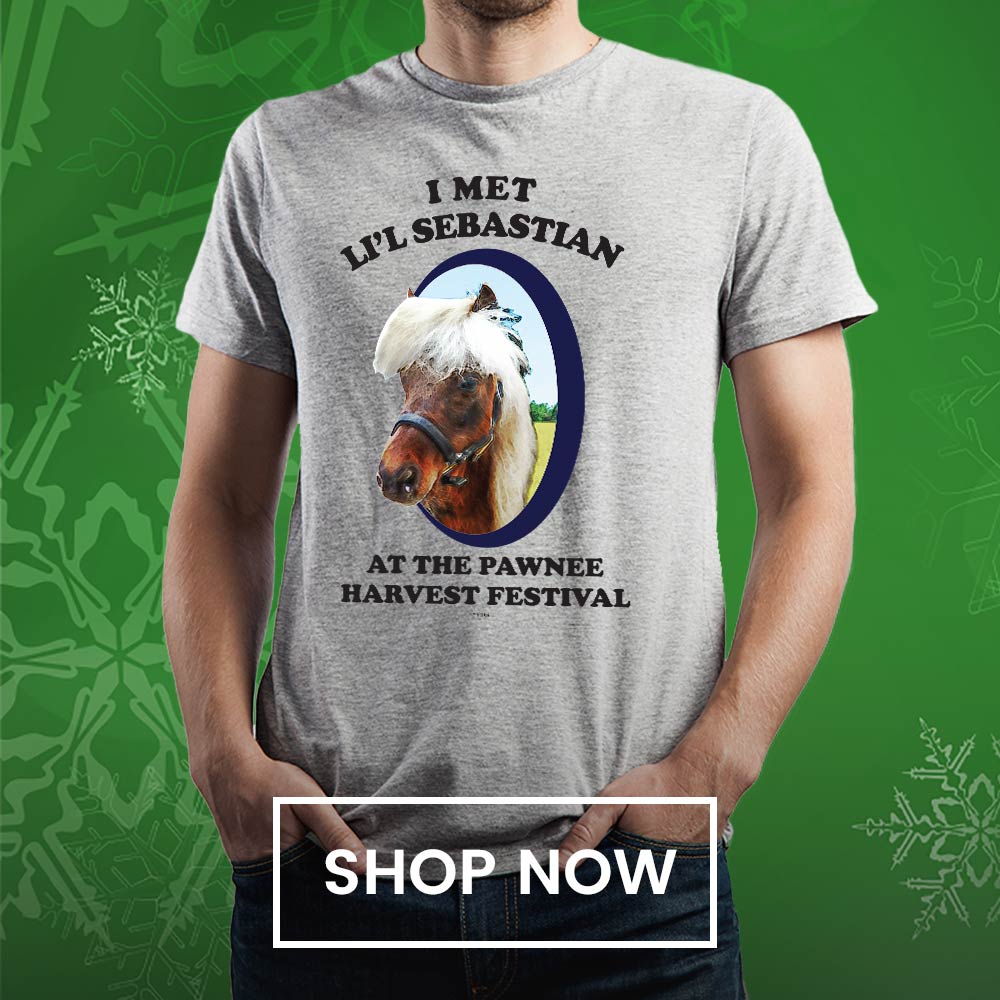 Parks And Recreation Li'l Sebastian Men's Short Sleeve T-Shirt