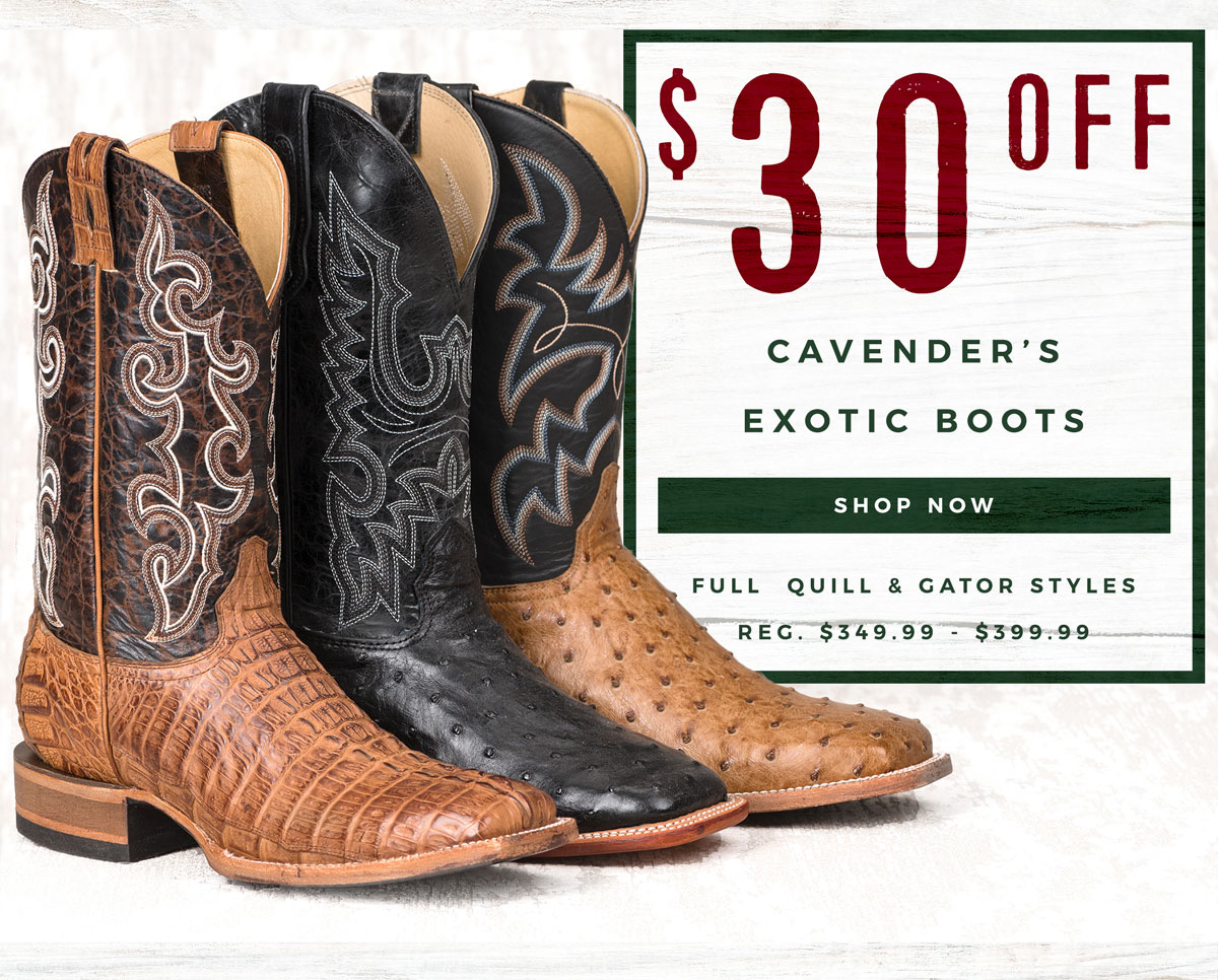 cavenders exotic boots