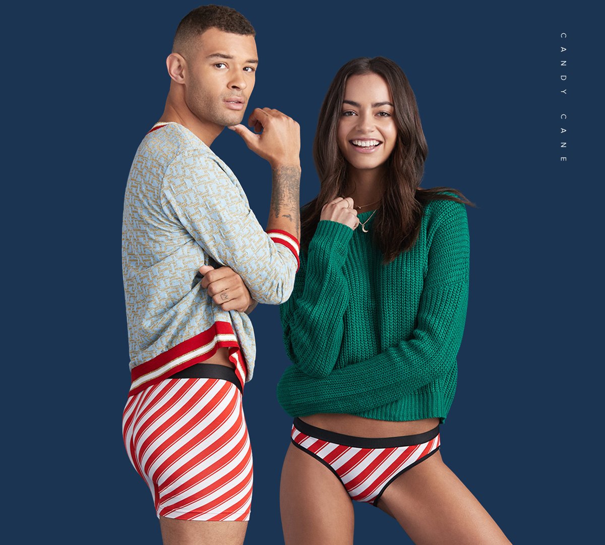 MeUndies : Gimmie Some Sugar! Candy Cane Is Here.