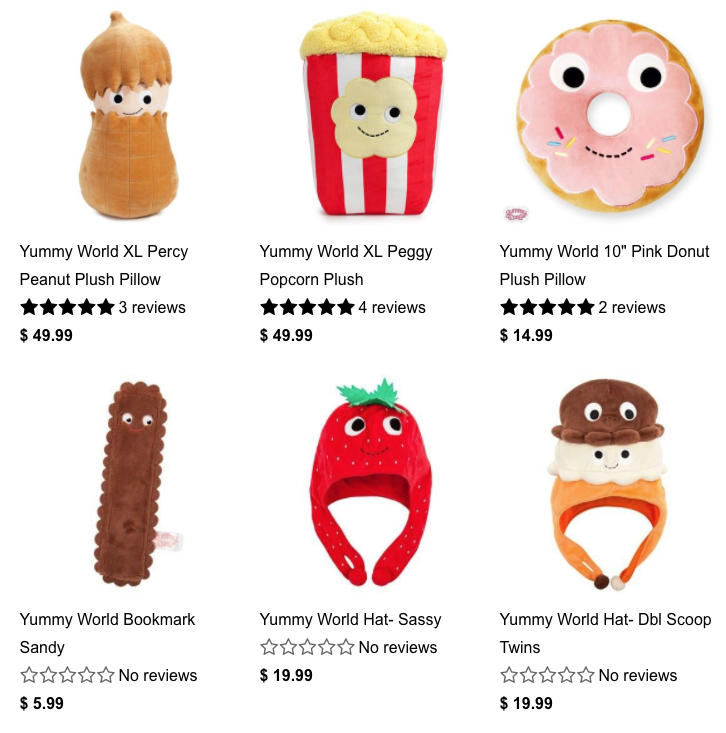 KIDROBOT INC.: New Yummy World Snack Attack Keychains Now