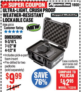 Watertight Protective Case - Small
