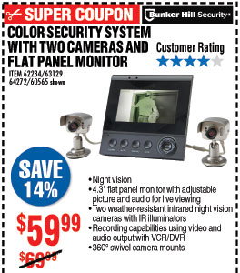 Color Security System with Night Vision