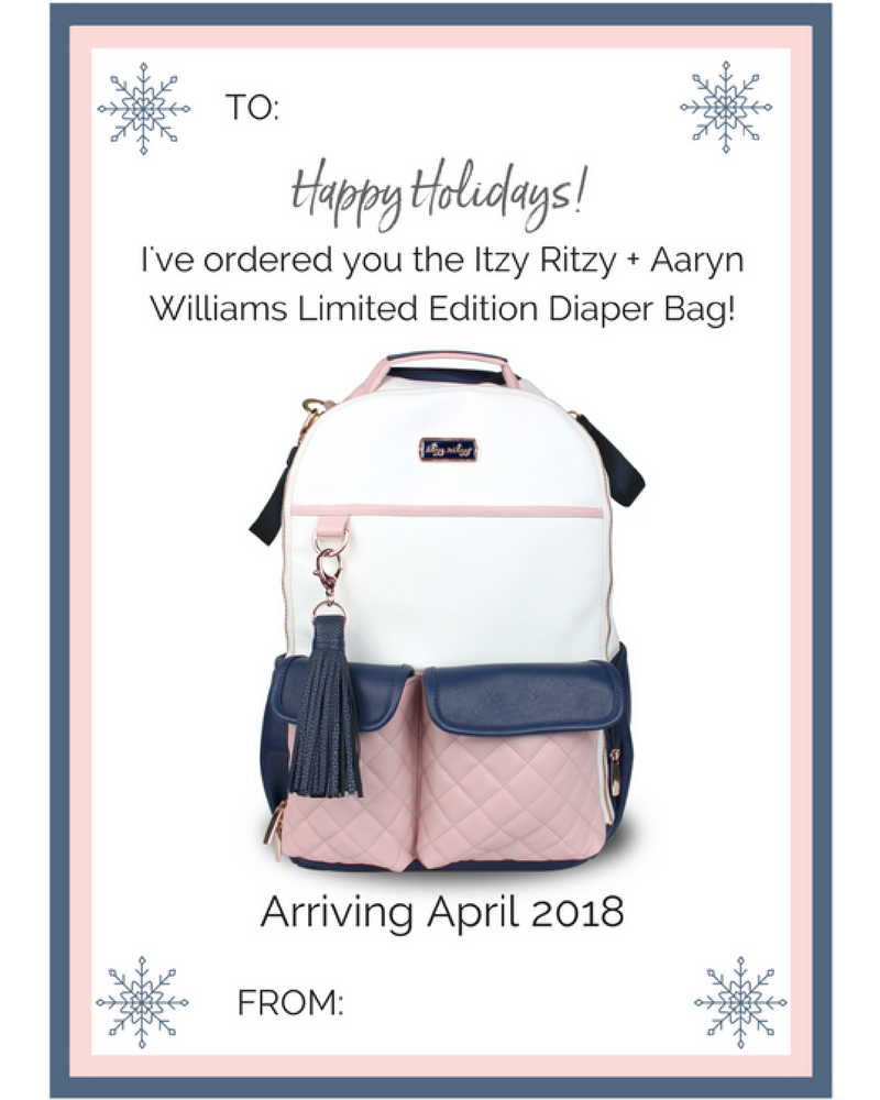 aaryn williams itzy ritzy bag for sale