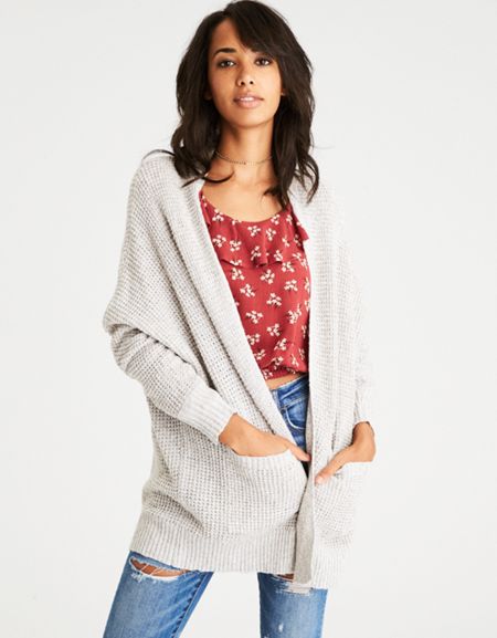 american eagle knit cardigan