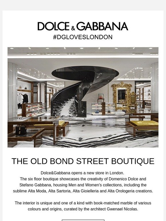 dolce gabbana bond street