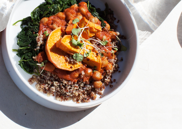 sakara sweet potato bowl