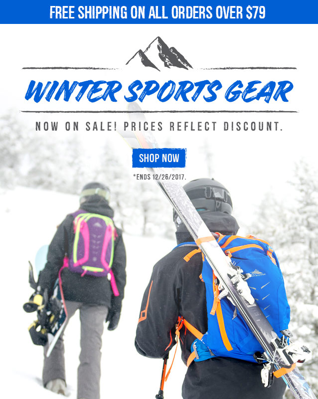 High Sierra Winter Sports Gear Now on Sale! Limited Time Only Milled