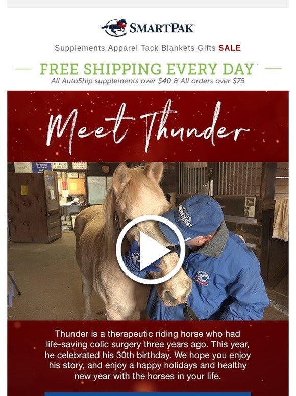 SmartPak Equine This 30YearOld Horse is Changing the World Milled