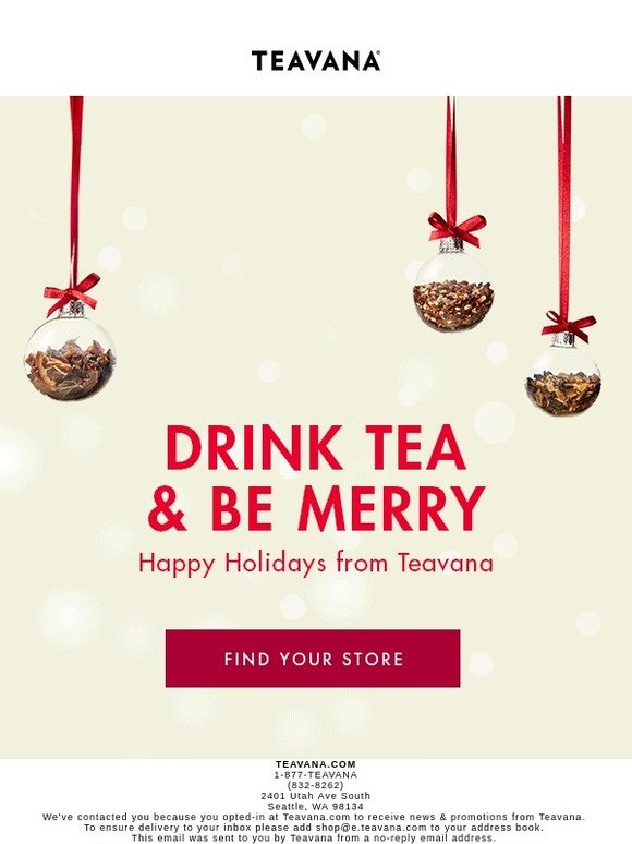 Wishing you Happy Holidays!