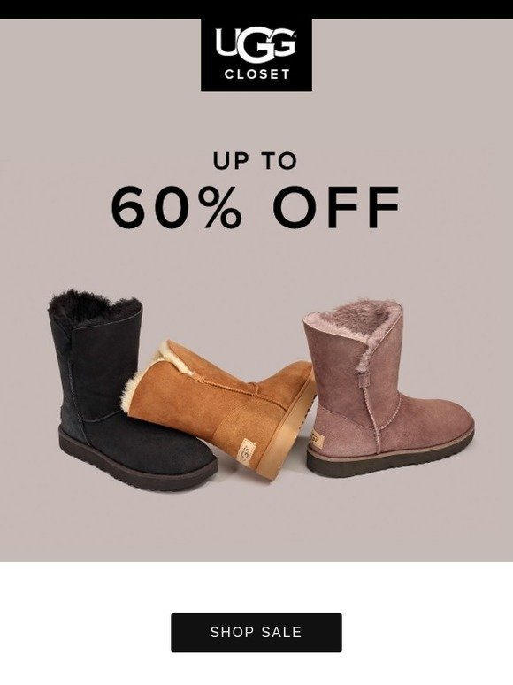 when is the next ugg closet sale