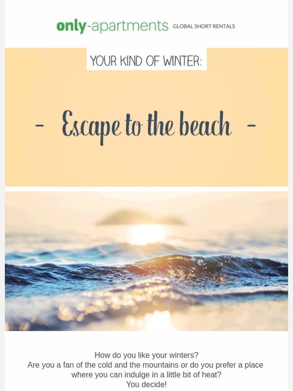 ,  cold or hot. What type of winter do you prefer?